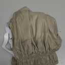 Wrap Around Dust Ruffle Bed Skirt - Khaki - for Full Size Beds w/ 15 Inch Drop - Easy Fit Elastic Strap - Adjustable Pleated Bedskirt w/Brushed Fabric - Wrinkle Free - for Women, Men, Kids & Teens