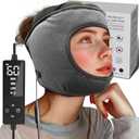 sticro Electric TMJ Heating Pad for Jaw Pain, Moist Heat for TMJ Relief with 3 Temp & 5 Timer Settings, Super Soft Heated Face Mask for Chin Cheek Jaw Clenching Relief