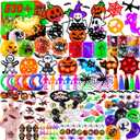 530 PCS Halloween Party Favors for Kids, Halloween Toys Bulk for Goodie Bags Fillers, Non-Candy Treats, Classroom Prizes, Halloween Gifts for Boys Girls