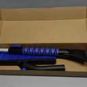 HEEYA Car Scraper with 12.6 Inch Large Brush Head, Extendable Snow Scraper for Windshield Window, Snow Brush and Ice Scraper for SUV Truck Automobile Vehicle - Blue