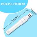 2-Pack Puffing Air Tubes for VEVOR Ice Cream Maker Machine, 20mm Cylinder Expansion Rod Replacement Parts by FixoTech