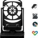 Phone Swing, Step Counter Pedometer Compatible with Go Ball Plus Cellphone Accessories with USB Cable HIgh Silent Version for Walking (Supports 2 Phones Below 7.2 inches) (Black(Battery free model))