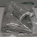 OLANLY Toilet Rugs U-Shaped 20x20, Extra Soft Absorbent Chenille Contour Bathroom Rugs for Toilet, Dry Quickly, Machine Washable, Non-Slip Bath Mat, Grey