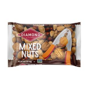 Diamond of California In-Shell Mixed Nuts, 16.0 oz. Bag (EXP 06/02/28)
