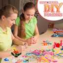 Yunsailing 1800 Pcs Pipe Cleaners 6 mm x 12 Inch Chenille Stems Pipe Cleaners Craft Supplies Art Supplies Adults DIY Creative Decorations Creative DIY Projects Decorations (Stylish Color)