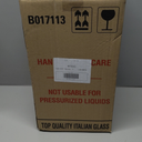 Geo Sports Bottles 3 Gallon Round Glass Carboy Fits 30mm Cork Finish or 55mm Push Cap Home Brew (Clear Glass) (BT3GG)