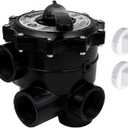 Hayward SP0715ALL VariFlo Side-Mount Control Value, Black
