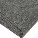 Heavy Linen Fabric 80x57 Inches, 1.2mm Thickness, Plain Solid Color Cloth for Embroidery, Clothing, Sewing - Linen Texture Material (Dark Grey)