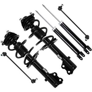 SCITOO 6pc Complete Strut Suspension kit 2011 2012 For Kia Optima 2.0L 2.4L | Front Complete Strut Assembly Rear shock absorber Tie Rod End replace 11771 11772 5646 K750610 K750611 struts