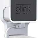 Kidjoyo Wall Mount for Blink Sync Module 2 with Short Cable - Save Space - No Messy Wires - Easy Move Mount Bracket Holder for Blink Outdoor Indoor Security Camera (1 Pack)