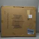 10 Panels Decorative Garden Fence with Gate, 32 in(H) X 23.6 ft(L) No Dig Dog Fence Animal Barrier Outdoor for Yard, Rustproof Metal Garden Edging and Borders, Temporary Fencing Stakes