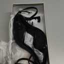 Susanny High Heels for Women Pointed Open Toe Strappy Chunky Block Heels Ankle Strap Stiletto Kitten Heeled Sandals Wedding Bridal Party Prom Sexy Dress Shoes (8.5, Black Mesh)