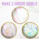 JOiFULi Make Your Own Clay Jewelry Bowls Arts and Crafts Kit for Girls Kids Ages 8 9 10 11 12 Years Old