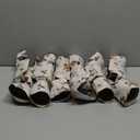 Luxury Scented Candles Christmas Crackers Aromatherapy No-Snap 6 Pack Party Favors Hats Jokes Christmas Decorations Holiday Gift (Multi Candle)