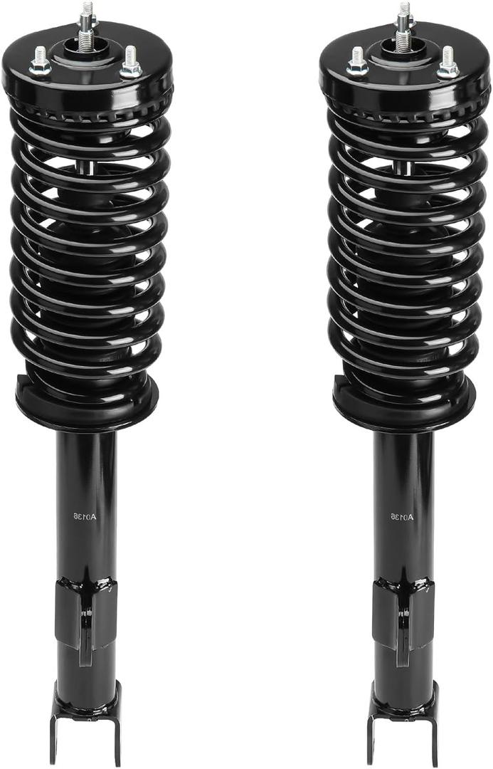 Front Strut Shock Assembly w/Coil Spring for Dodge Charger 2.7L 3.5L RWD 2006-2010, Magnum 2.7L 3.5L RWD 2005-2008, Chrysler 300 2.7L 3.5L RWD 2005-2010, Replace 172248, Left & Right, 2PCS