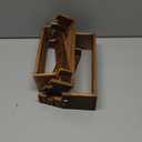 Large 2 Set Stackable Wooden Cupcake Stand Tiered Riser Display Stands for Vendor Events Vendor Booth Display Items Farmhouse Decor Wood Dessert Table Display Set (Dark Brown, 2Pack), 14 x 3.4 x 7.7 inches