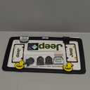 Cruiser Accessories Jeep License Plate Frame (with Fastener Caps)