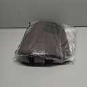 ZHONGLI Memory Foam Lumbar Support Pillow-Middle/Lower Back Support Cushion-Used for car Seats, Office Chairs, recliners, etc. (Style-2 (Brown))