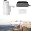 Cpap AirMini Mount System Kit Fit for Air Mini - with Travel Storage Bag, Cpap Wall Mount, Drawer Hook Stand, Portable Cpap Supplies Travel Bag Carrying