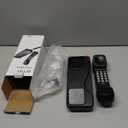 T108 Trimline Corded Telephone, SOS Key, Wall Mountable, Hotel and Home use Phone(Black)