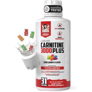 Old School Labs 4-in-1 Liquid L-Carnitine 3000 Plus for Energy & Metabolism