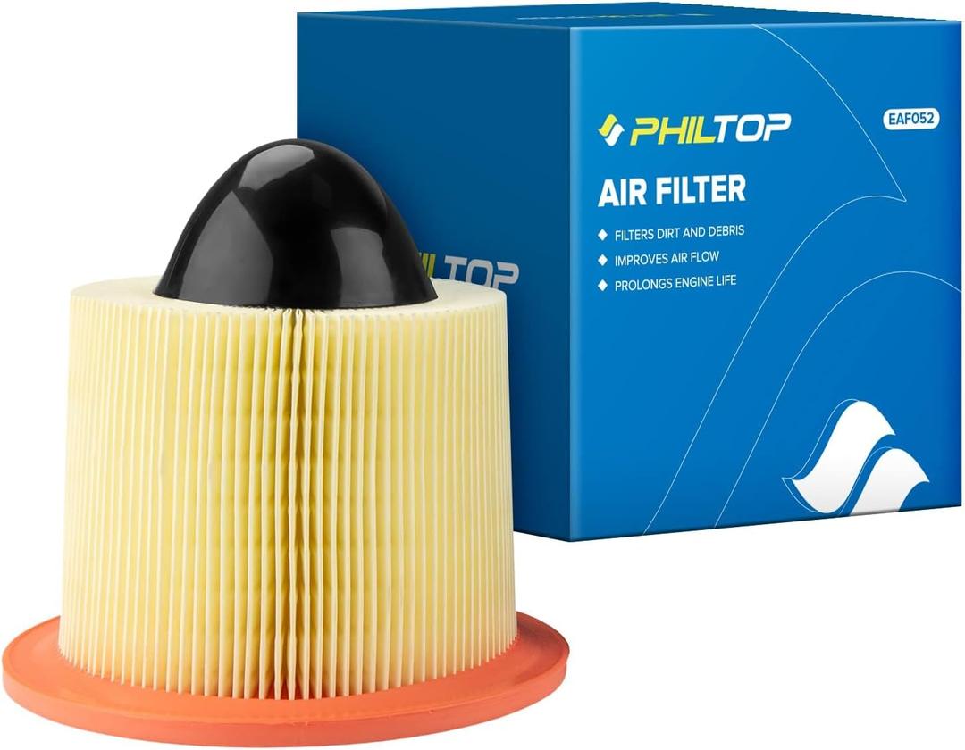 PHILTOP Engine Air Filter, Compatible with CA8039 Ford F-150, Expedition, F-250 Super Duty, E-350 Super Duty, F-150 Heritage, E-250, Mustang, Excursion, F-350 Super Duty, E-150