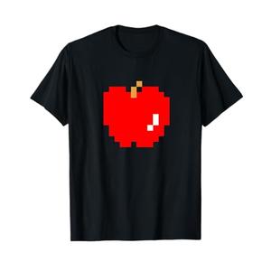 Apple Pixel 8-bit Arcade Video Game Matching Costume Team T-Shirt. Size XS.