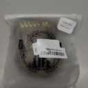 Space Bun Hair Pieces 2PCS Mini Claw Clip in Messy Fake Hair Bun Extensions Accessory Updo Hairpieces for Women Girls Daily Party Use, Dark Auburn