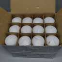 Parnoo Pillar Candles  2x6 Unscented Candle Set of 12 Dripless, Smokeless, and Clean Burning Household Dinner Candles  Perfect for Weddings, Parties, Dinners  Set of 12 (White)