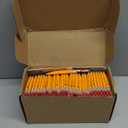 600Pcs Golf Pencils with Eraser Tops,Hexagon Half Wooden pencils, Pre Sharpened 2# HB Golf Back to School Office 4" Mini 600 count/Box