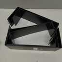 ihomecooker 6 Pc Metal Display Risers Showcase for Shoe Risers Retail Stand Cupcake Stand Dessert Stand (Black)