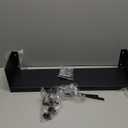 Linone 24" Office Cubicle Shelf - Cubicle Storage Organizer Bookshelf with Cubicle Hooks for Home Desk, Bookshelf and Home Office Desk Organizer