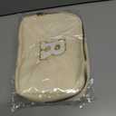 3 x Personalized Anniversary Wife Birthday Gifts from Husband,Mothers Day Gifts for Women,Waist Packs Initial White R,Cream Bag