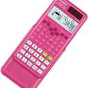 Casio FX-300 Scientific Calculator - Pink: ACT, SAT, AP Exam Approved
