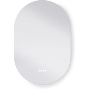 Swiss Madison Aura 24" x 36" Pill Shaped LED Anti-Fog Smart Mirror with Bluetooth