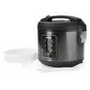 AROMA 12-Cup (Cooked) Digital Rice & Grain Multicooker (ARC-966BD), Black