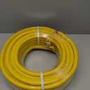 35ft 1/2'' CSST Gas Line Flexible Gas Line 1/2 Pipe with 2 Male Fittings Corrugated Stainless Steel Tubing for Natural Gas Propane