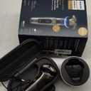 Philips Norelco Shaver i9000 Prestige Ultra, Wet & Dry Electric Shaver, Dark Slate, SenseIQ Pro Technology, Triple Lift & Cut System, 360 Rotating NanoTech Precision Blades, Quick Clean Pod, XP9402/86 (i9000 Prestige + Charge Stand, QCP & Trimmer, Black)