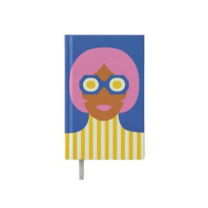 2 x Olimpia Zagnoli Blue Small Lined Notebook