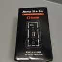 Jump Starter, Battery Jumper Starter Portable, Car Battery Jump Starter with 3 Modes Flashlight, Compass, Power Bank and Jumper Cable