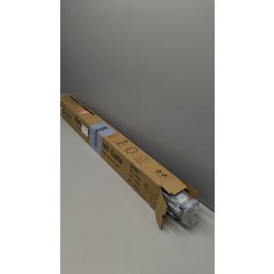 Cideny Retractable Baby Gate for Stairs, 55" Wide Mesh Dog Gate Indoor, 34'' Tall Child Gate for Doorways, Hallways, Deck, Indoor Outdoor Pet Baby Safety Essentials for Home, Gray