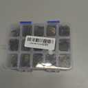 Beadthoven 1Box/150pcs 15 Styles Tibetan Style Mixed Color Alloy Tree Leaf Charms Branch Leaves Pendants Beads for DIY Jewelry Necklace Bracelet Making