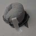 Boppy Anywhere Travel Nursing Pillow, Soft Gray, Plus Sized to Petite with Stretch Belt, Portable Nursing Pillow, Breastfeeding and Bottle-Feeding Support, Machine Washable (1 Count (Pack of 1))