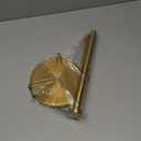 SMARTAKE Paper Towel Holder, Paper Towel Dispenser Standing Weighted Base Non Slip, Spring Arm Fit Most Size Paper Roll, Stainless Steel Kitchen Roll Stand for Home Kitchen Countertop Tabletop, Gold