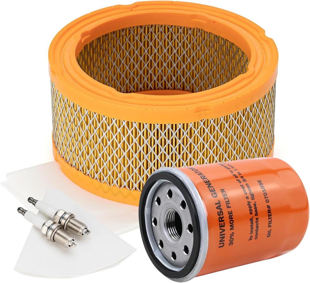 5664 Generators Maintenance Kit for Generac 12-18 kW automatic standby generators, Maintenance Kit includes Oil filter 070185ES, Air filter 0C8127,Spark plug 0E7585A (prior to 2013)