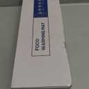 Warming Mat for Food, Silicone Electric Warming Tray with 4 Adjustable Temps & Timer, Food Warming Mat for Countertop, Foldable Portable Food Warmer Mat for Buffets, Parties, Kitchen, Family (Blue)