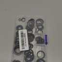 110 Pcs 8 Sizes Oil Seal Washer Automotive Drain Plug Gaskets Oil Crush Washers M6 M8 M10 M 12 M14 M16 M20
