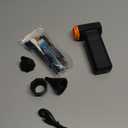 Compressed Air Duster, 180000RPM Electric Air Duster with 4-Speed Adjustable & Display Screen & LED Light & 5000mAh Battery, Rechargeable Cordless Electronics Air Blower for Keyboard/PC/Car