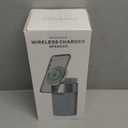 COLSUR Bluetooth Speaker, Magnetic Wireless Charger, Bluetooth Speakers with Night Light, 2 in 1 Wireless Charging Station for iPhone 17/16/15/14/13/12 Series, AirPods Pro 2/4/3/2Gift Ideal(Yellow)