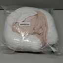 Aila+Aiden 2-in-1 Tummy Time Mat and Seated Support with Two Toys  for Newborns and Babies  Includes Detachable Cushion for Supervised Play & Head/Neck Development (Blush)